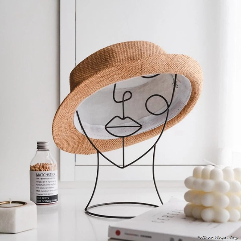 Bust Metal Art Sculpture