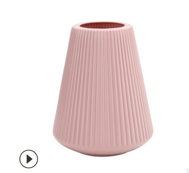 Modern Plastic Vase Decoration