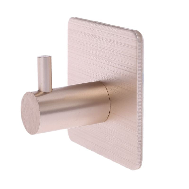 Stainless Steel Self Adhesive Wall Coat Rack Key Holder
