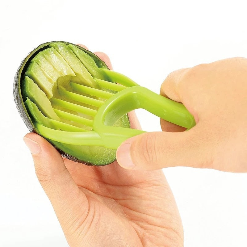 3 In 1 Avocado Slicer, Corer & fruit Peeler and Cutter