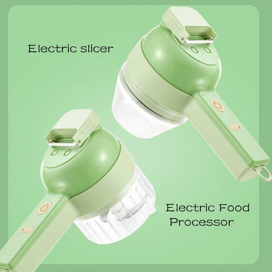 Multifunction Food Chopper Slicer Electric Vegetable Cutter