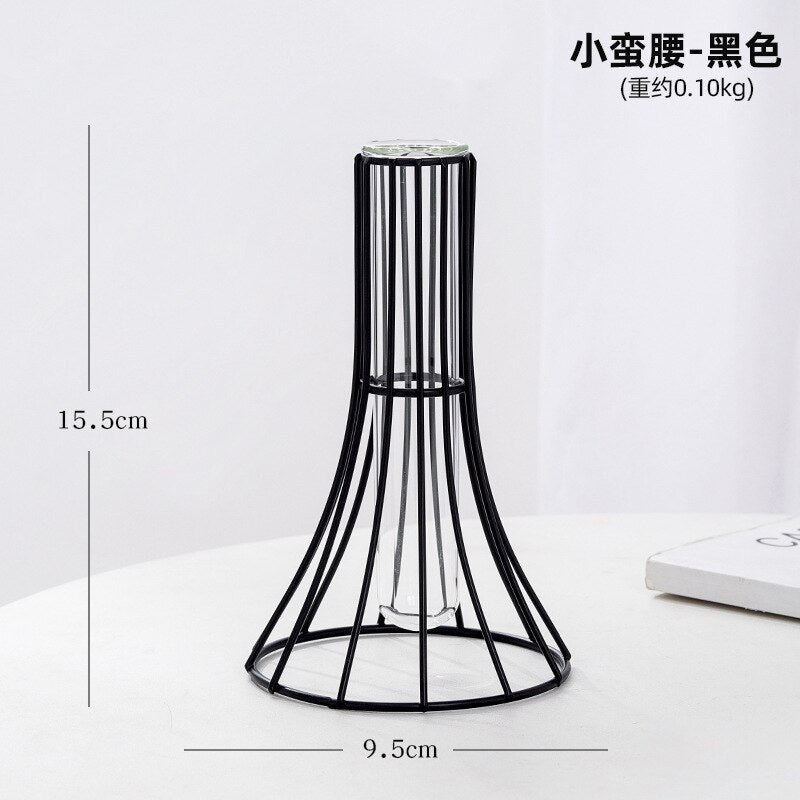 Metal Golden Vase Decoration