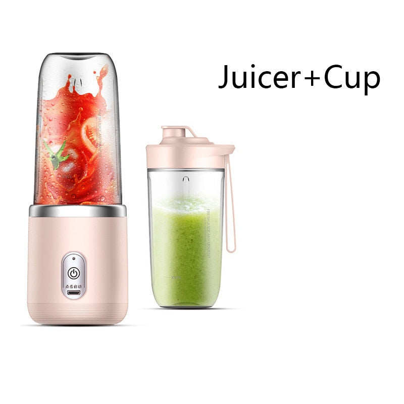 6 Bladed Portable Juicer and Smoothy Maker