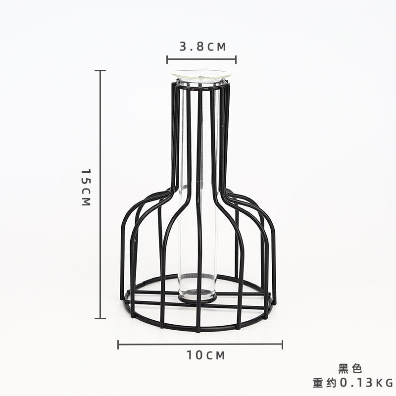 Metal Golden Vase Decoration