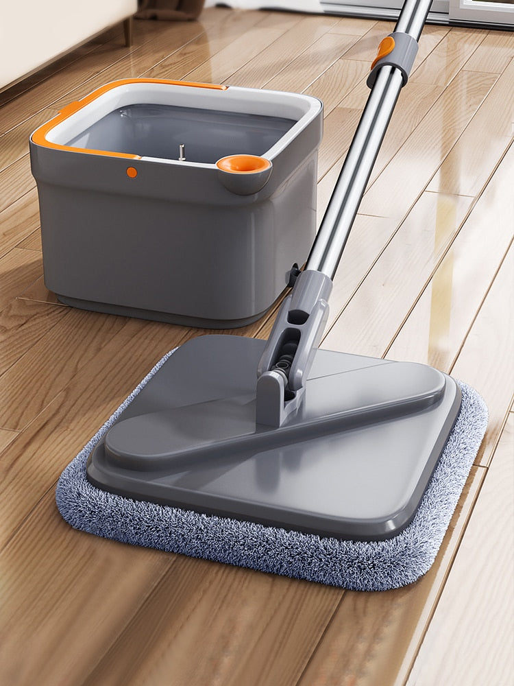 Spin Mop with Modern Bucket