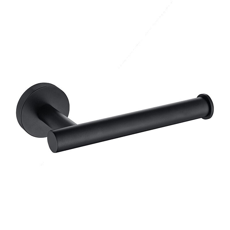 Stainless Steel Brushed Black Polished Towel Bathroom Accessories