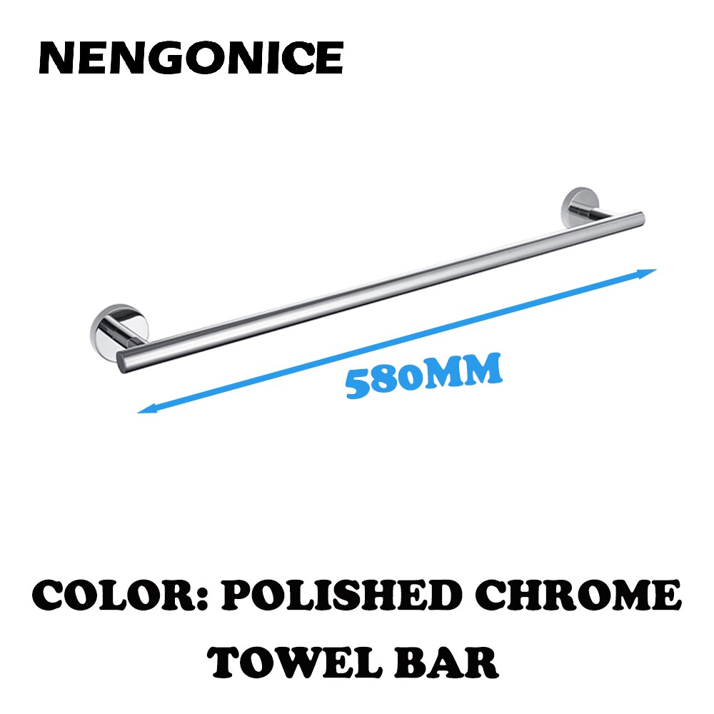 Stainless Steel Brushed Black Polished Towel Bathroom Accessories
