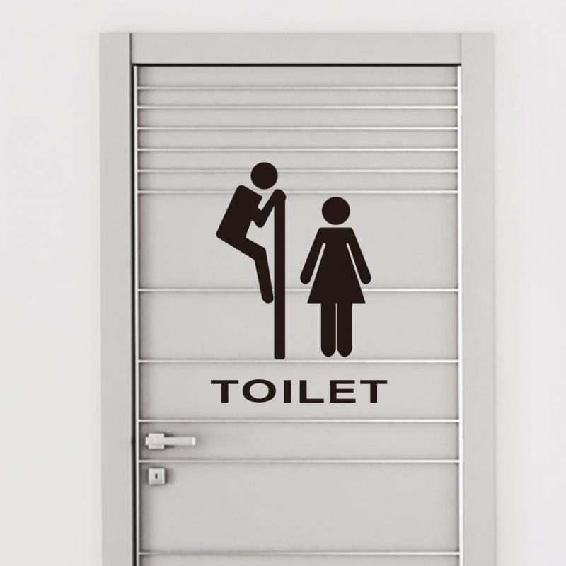 Novelty Bathroom Decoration Stickers