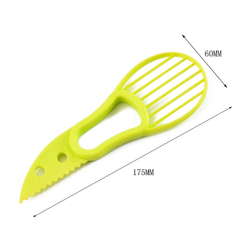 3 In 1 Avocado Slicer, Corer & fruit Peeler and Cutter