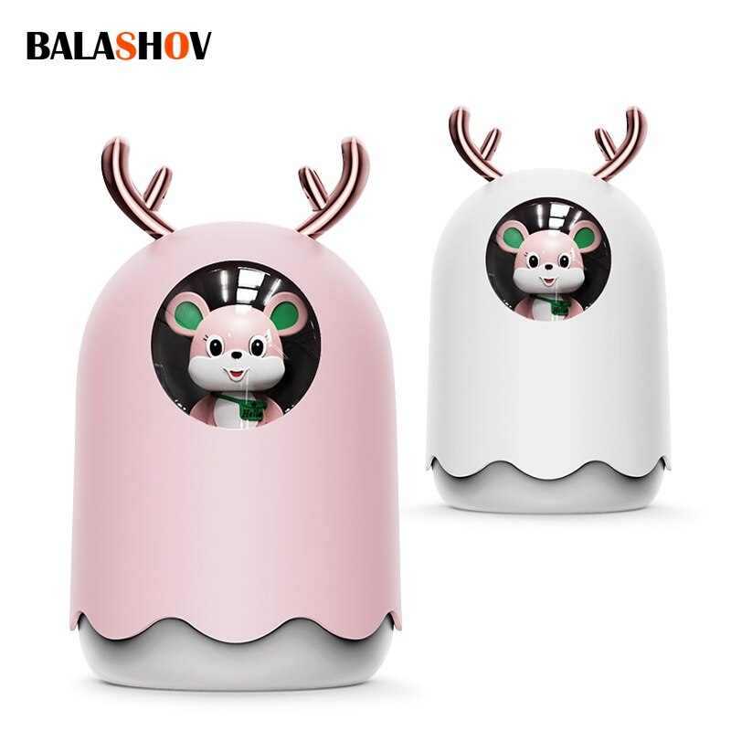 Cute Silent Humidifier with USB Charging