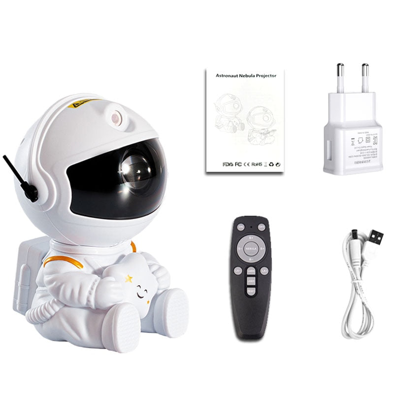 Astronaut Galaxy Star Projector & Night Light