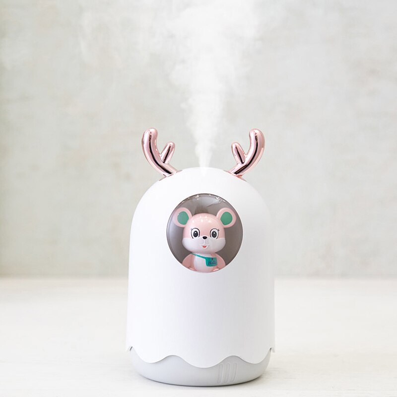 Cute Silent Humidifier with USB Charging