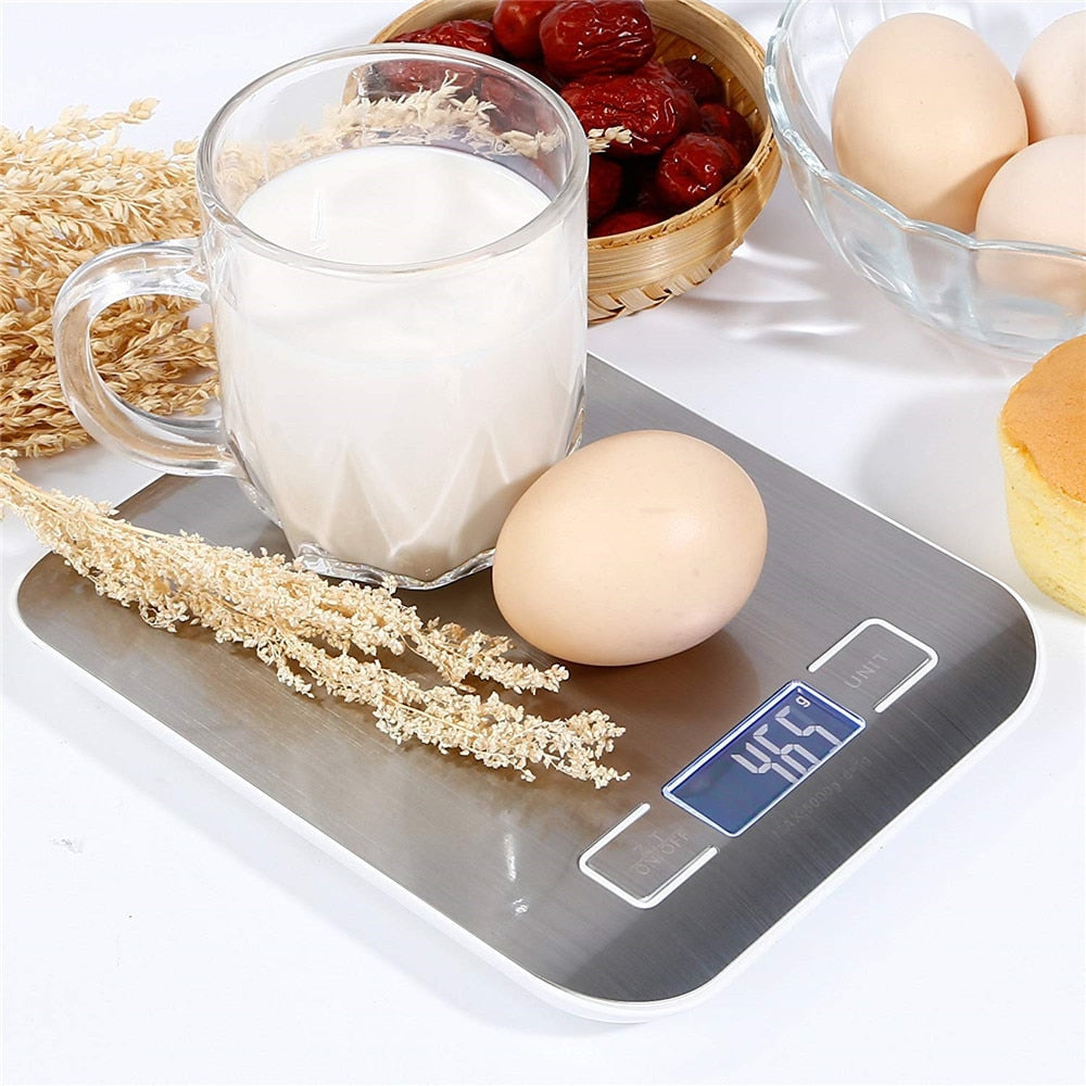 Rechargeable Stainless Steel Electronic Scales