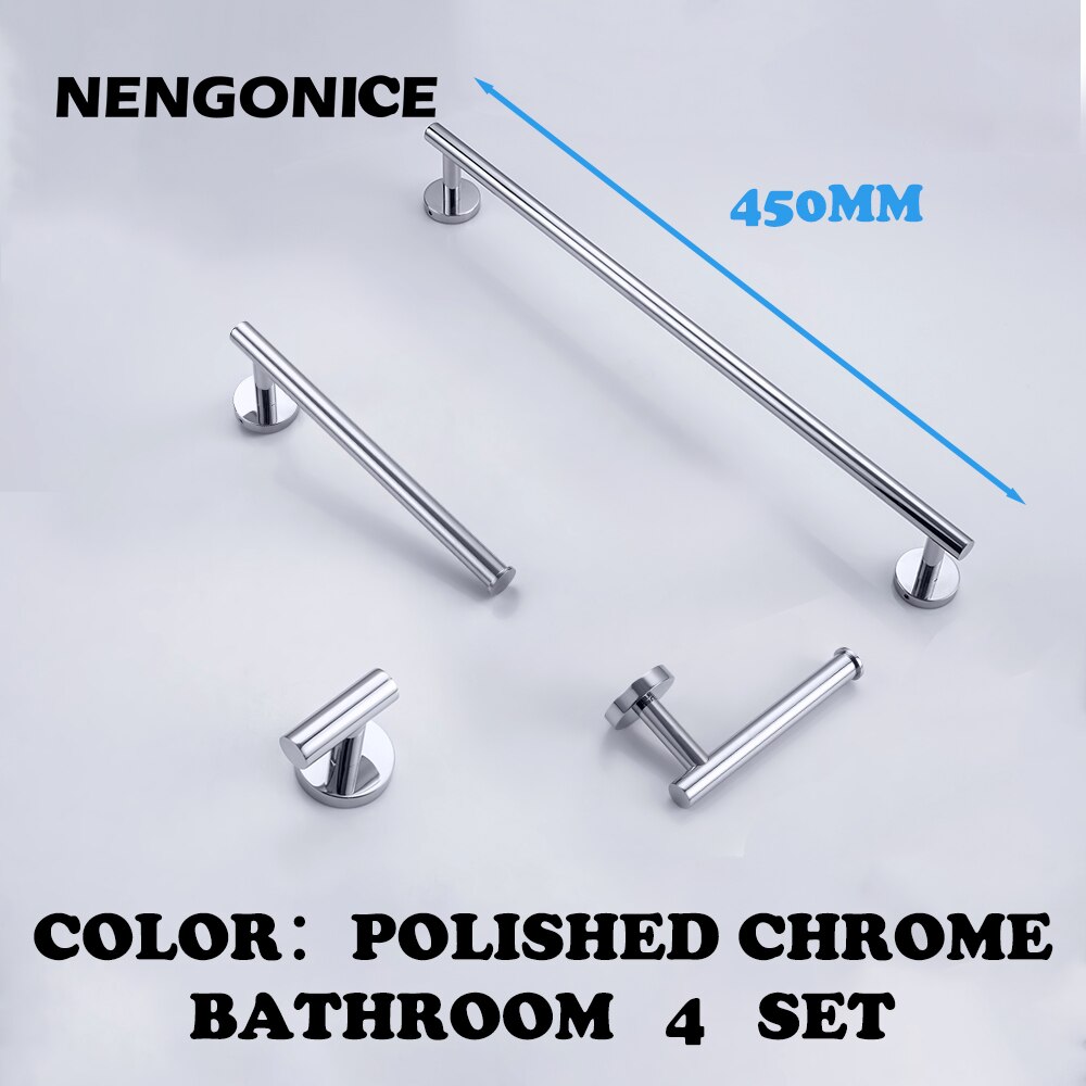 Stainless Steel Brushed Black Polished Towel Bathroom Accessories