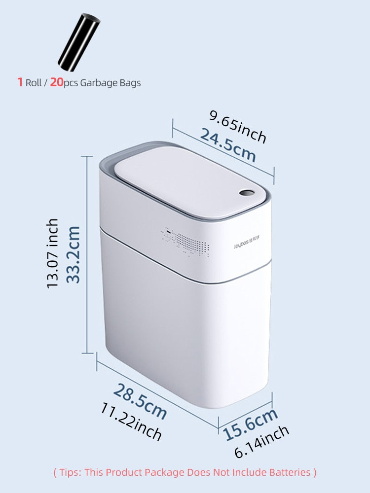Smart Bathroom Trash Can